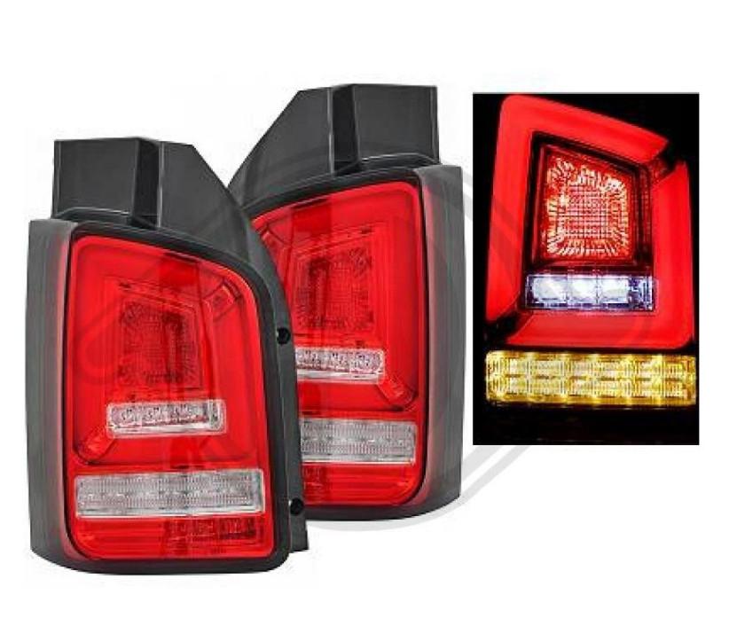 Achterlichten set VW T6 Trans Rood BJ 2015-2019, Auto diversen, Auto-accessoires, Nieuw, Ophalen of Verzenden
