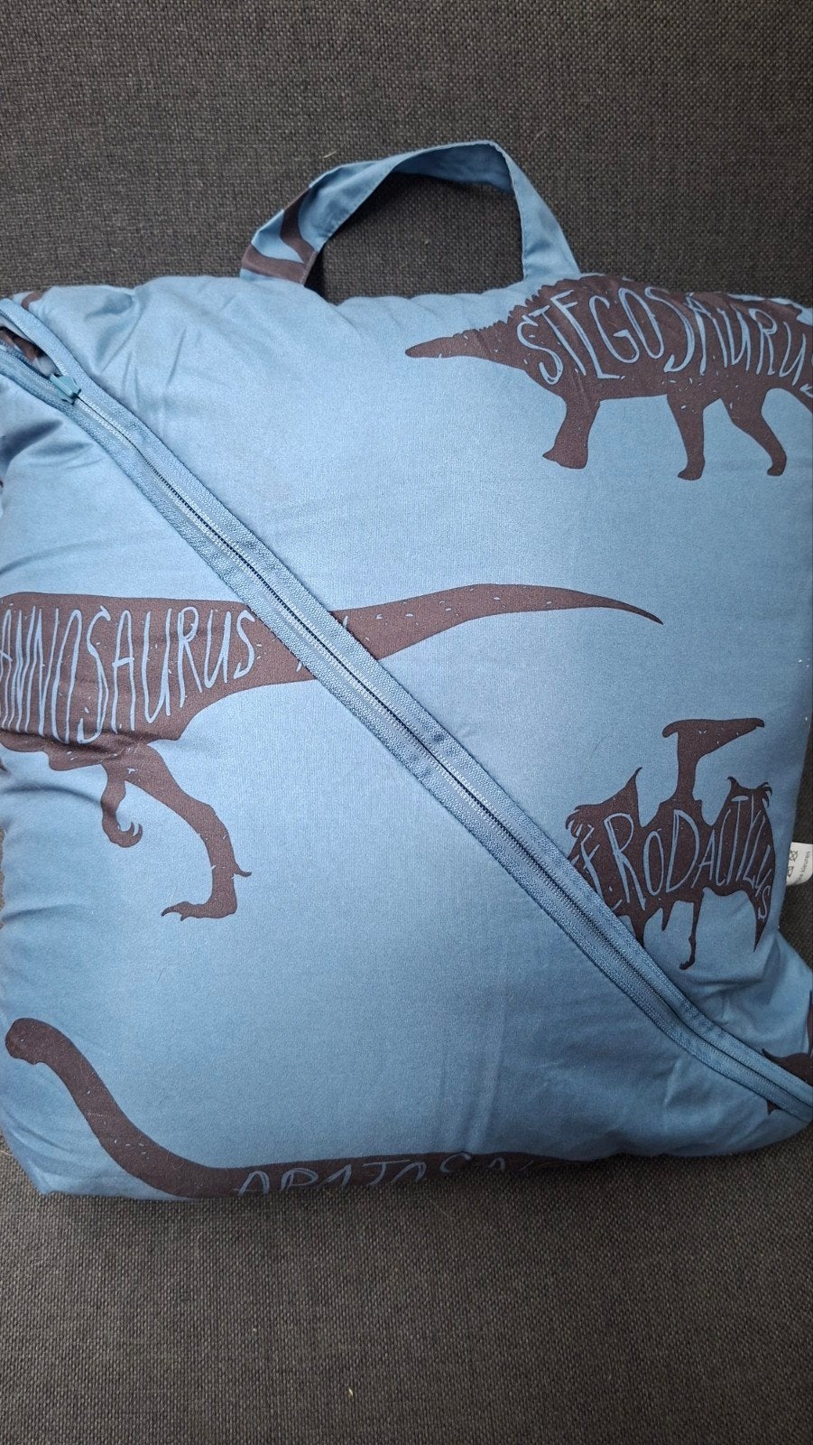 SUPER PRAKTISCHE SLAAPZAAK, Ophalen, Zo goed als nieuw, Eenpersoons, Blauw
