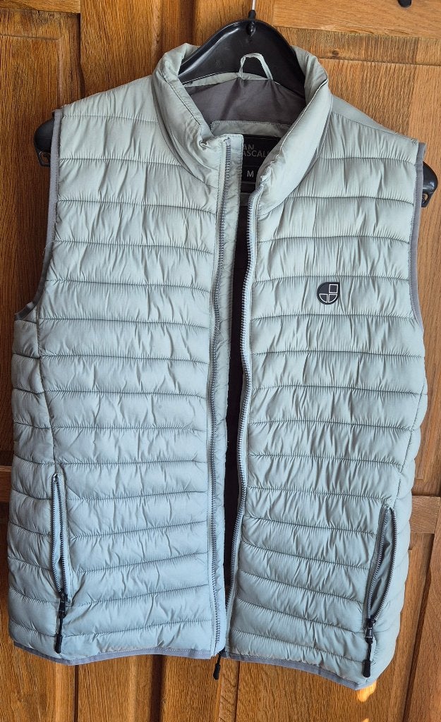 Mooie zachtgroene bodywarmer van Jean Pascale, maat M, Ophalen, Maat 48/50 (M), Zo goed als nieuw, Jean Pascalle