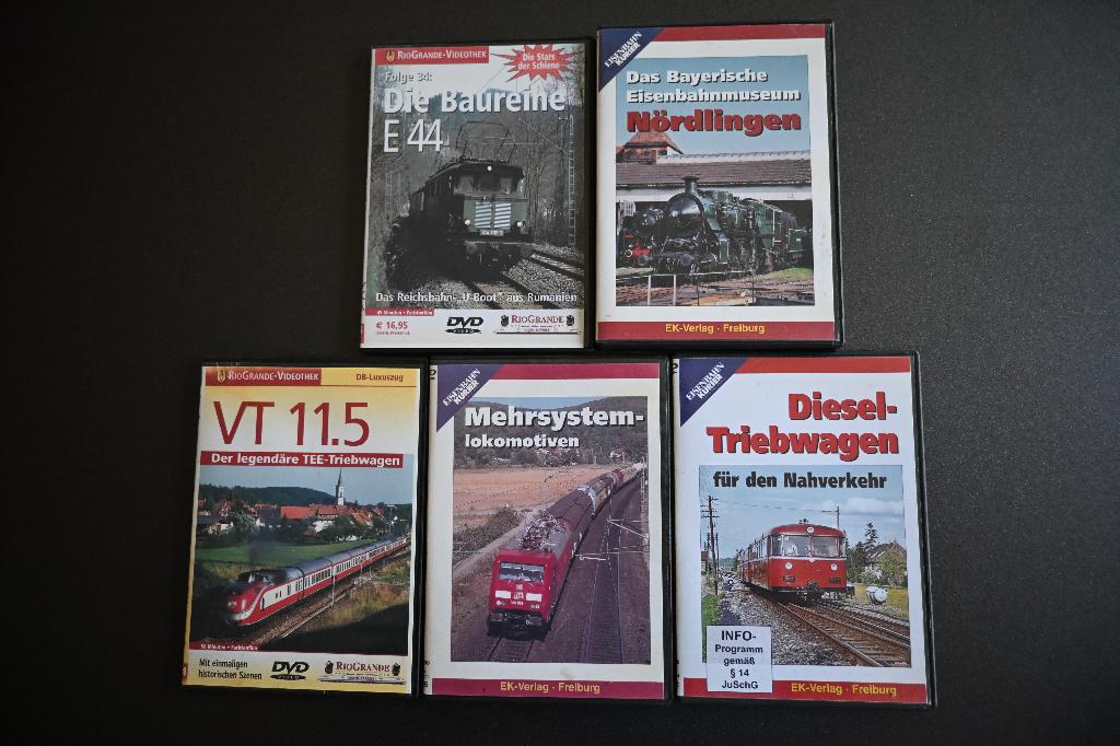 Duitse treinen DVD's, Alle leeftijden, Ophalen of Verzenden, Zo goed als nieuw, Overige typen