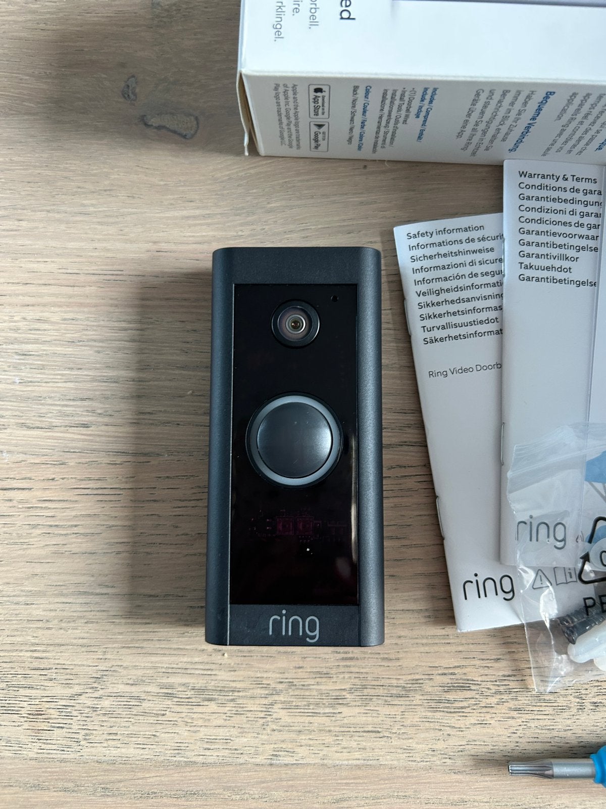 Ring deurbel, Ophalen of Verzenden, Zo goed als nieuw