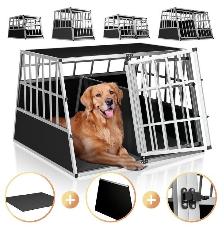 Hondentransportbox bench 97x90x70cm dubbel GRATIS BEZORGD!, Verzenden, Nieuw, Nvt, Nvt