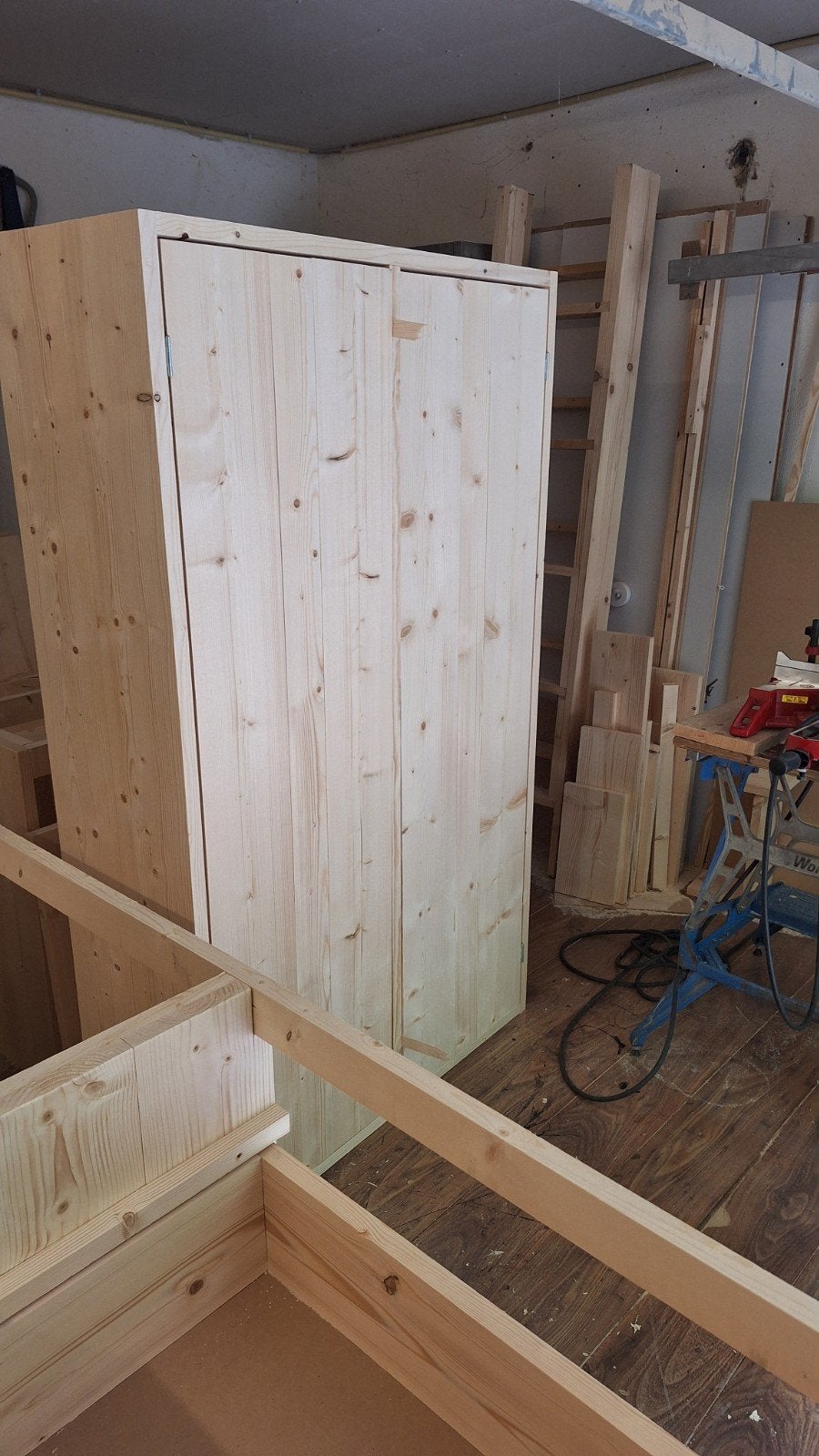 Kast van terug gedroogd en geschaafd steigerhout, Ophalen of Verzenden, Nieuw