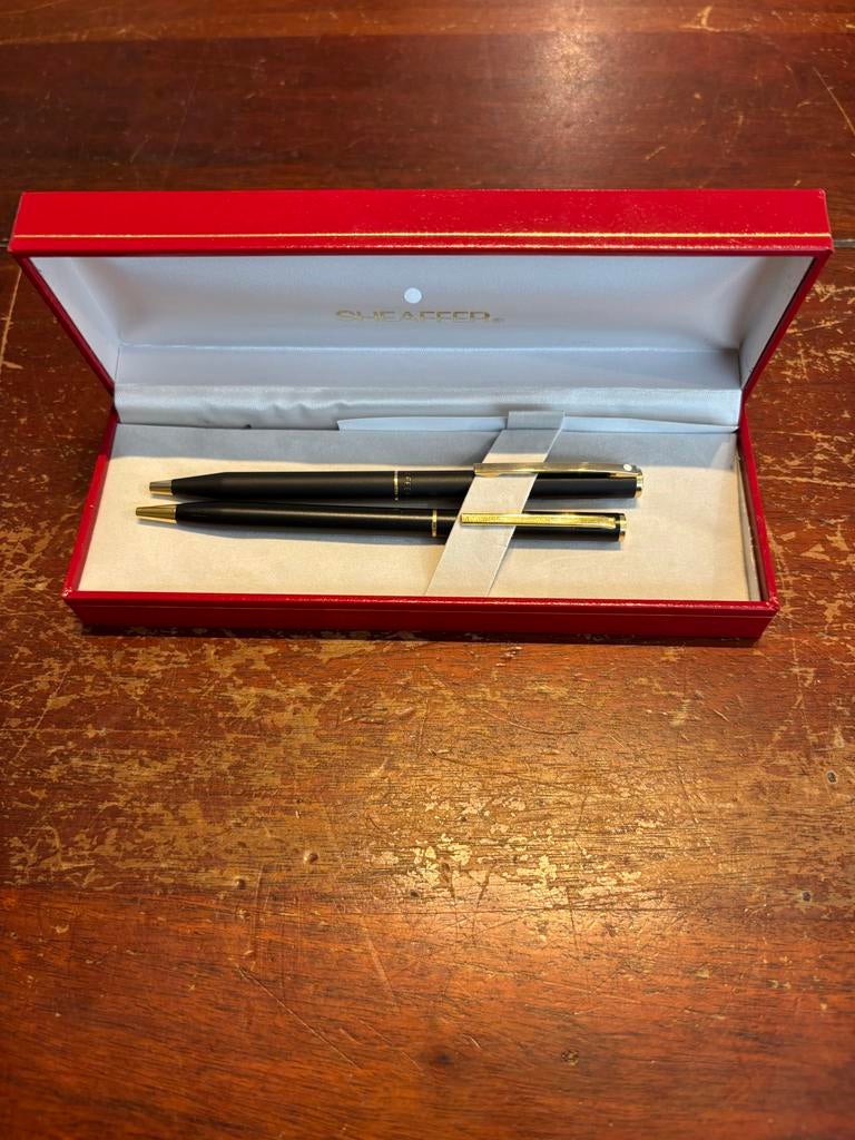 Sheaffer set, twee balpennen, Ophalen of Verzenden, Nvt, Nvt, Gebruikt