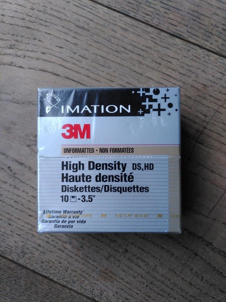 3M diskettes 10 stuks factory seal, Ophalen of Verzenden