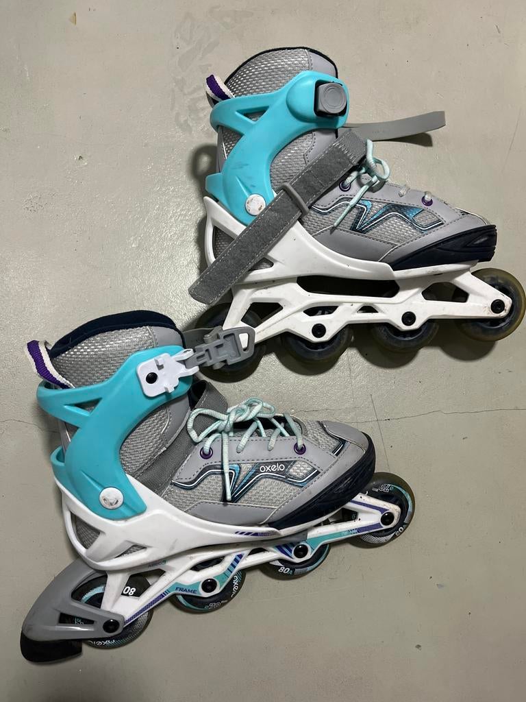 Oxelo inline skates verstelbaar maat 35-38, Ophalen, Verstelbaar, Gebruikt, Kinderen