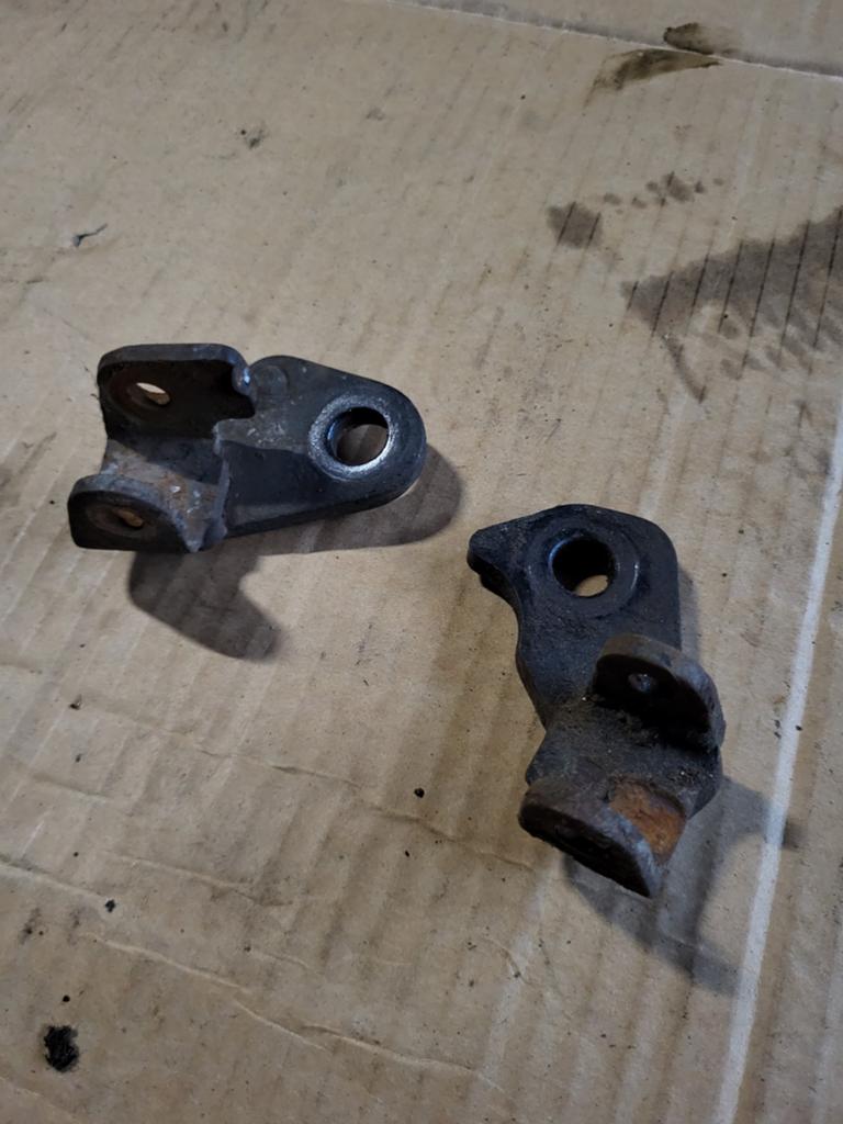 Honda mtx voetsteun beugels ( mt mb mbx nsr ), Ophalen of Verzenden