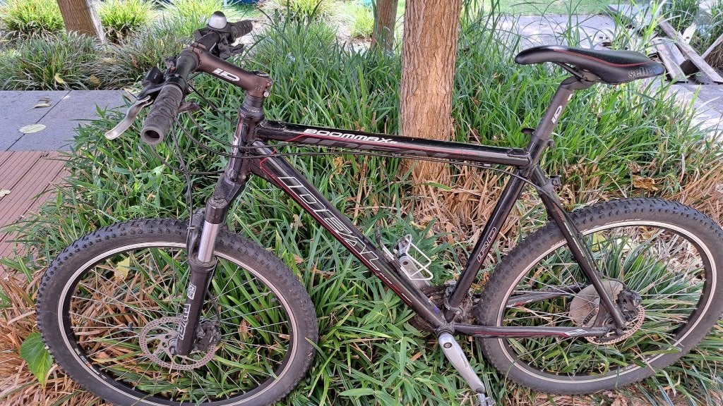 Mountainbike, 56 cm, XT afmontering, schijfremmen, Rockshox, Fietsen en Brommers, Fietsen | Mountainbikes en ATB, Heren, Zo goed als nieuw