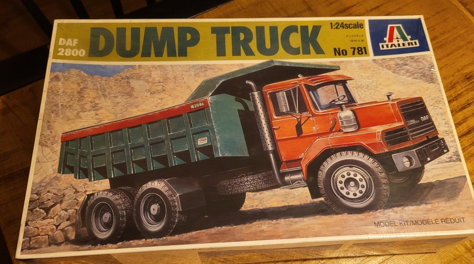 Italeri DAF 2800 Dump Truck (Kit No. 781) - Nieuw in doos, Italeri, 1:32 tot 1:50, Nieuw, Ophalen of Verzenden