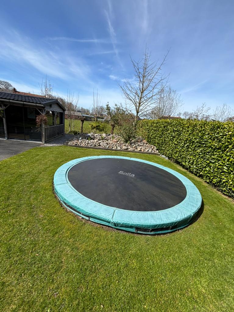 Salta trampoline doorsnede 427!!!, Ophalen, Gebruikt