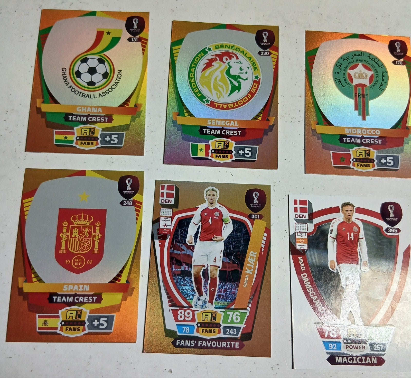 Panini Adrenalyn XL FIFA World Cup Qatar 2022 Voetbalkaartje, Ophalen of Verzenden, Zo goed als nieuw, Buitenlandse clubs, Spelerskaart