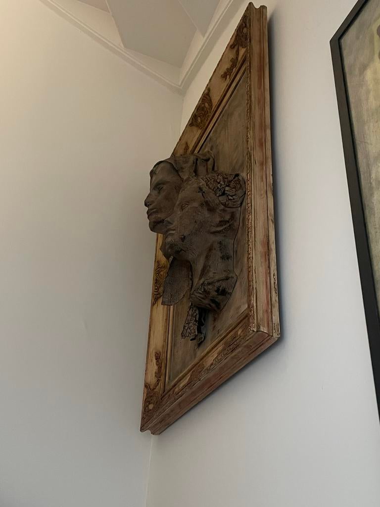 “Stille Zielen Artistiek 3D Reliëf Portret Klassieke Lijst”, Ophalen
