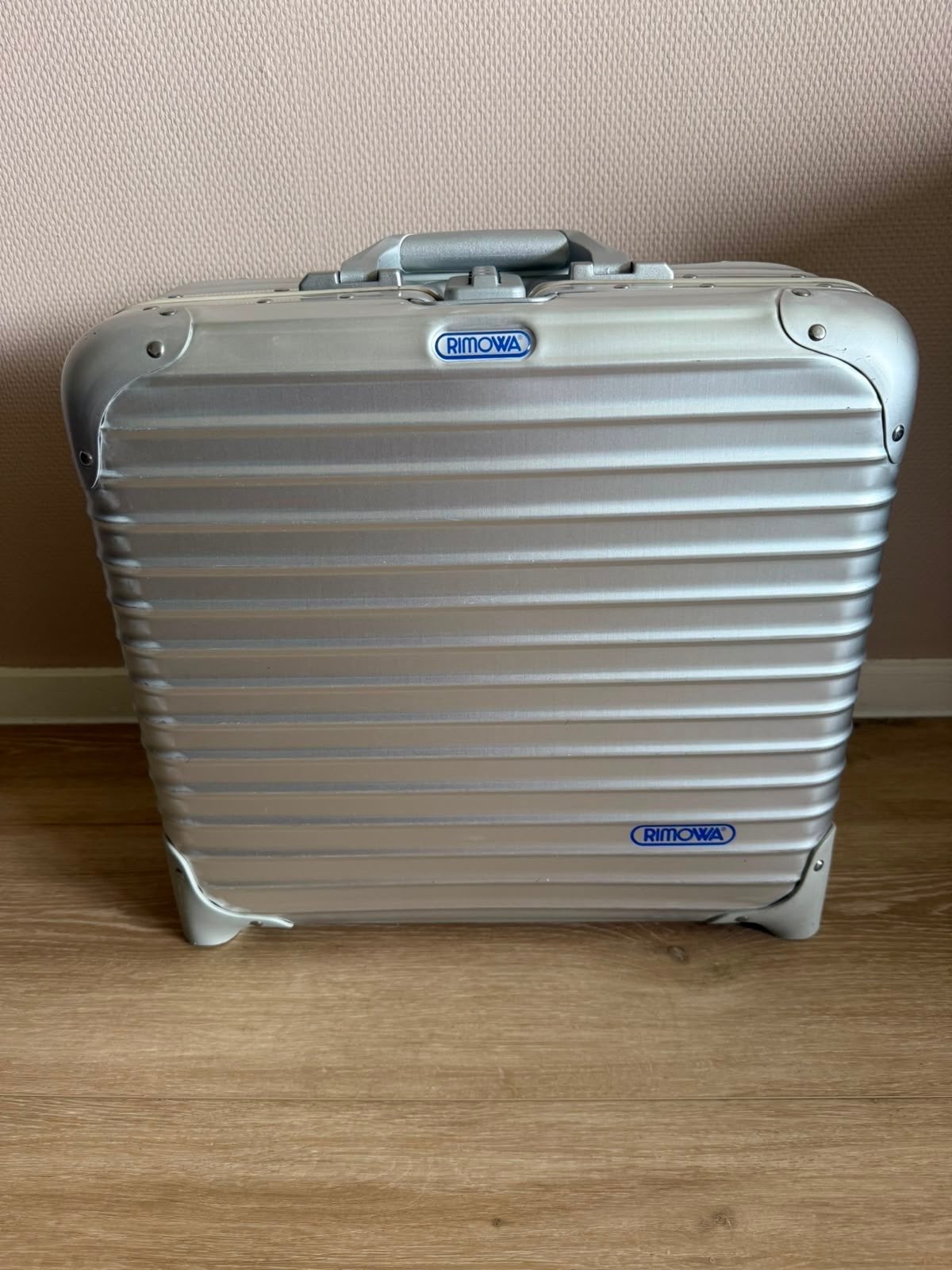 Rimowa topas compact piloten trolley, Gebruikt, Minder dan 50 cm, Ophalen of Verzenden, Slot