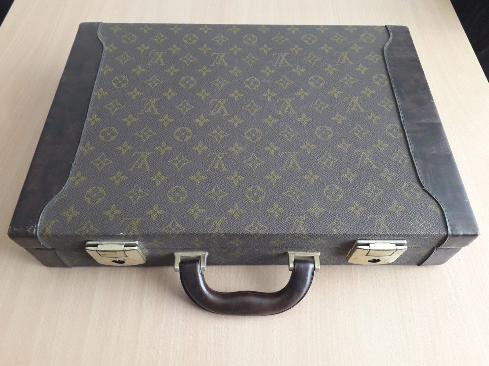 Louis Vuitton koffer, Ophalen, Gebruikt, Leer
