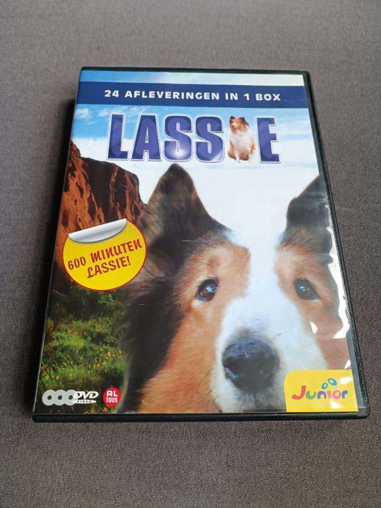 Lassie - 3 dvd box, Alle leeftijden, Ophalen of Verzenden, Zo goed als nieuw
