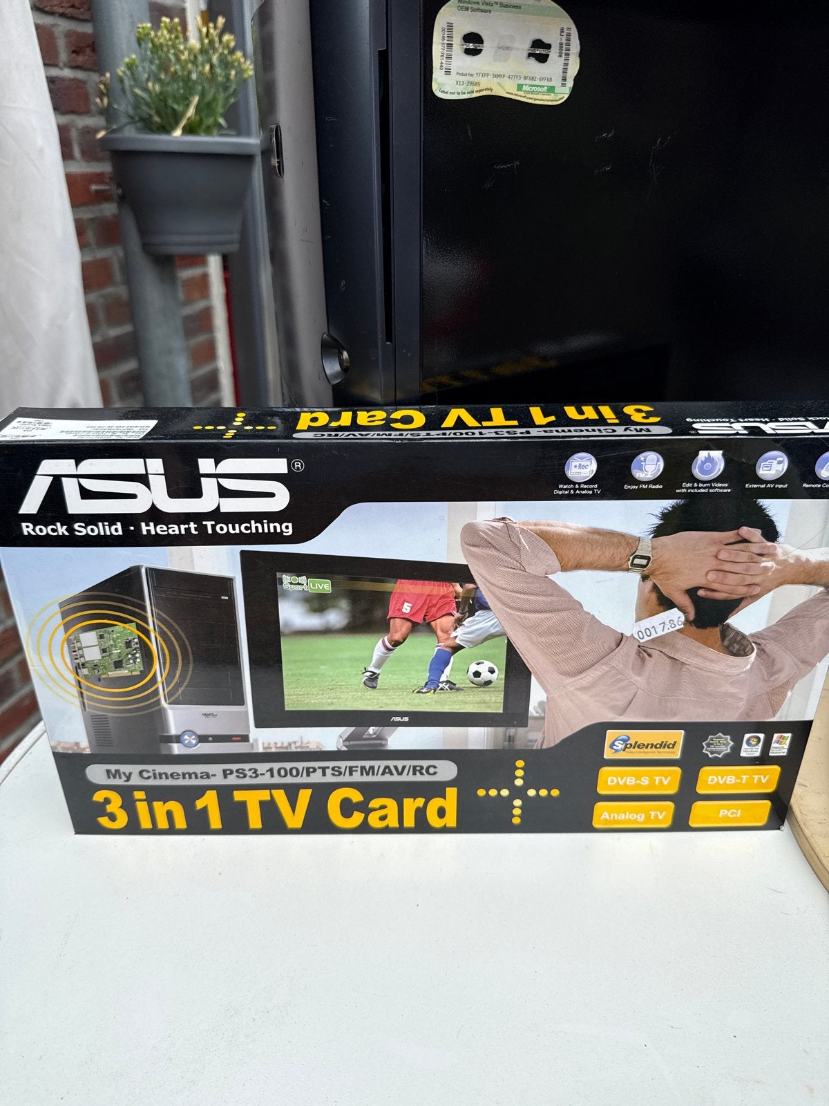 ASUS My Cinema-PS3-100/PTS/FM/AV/RC 3-in-1 TV Kaart, Computers en Software, Videokaarten, Ophalen of Verzenden, Zo goed als nieuw