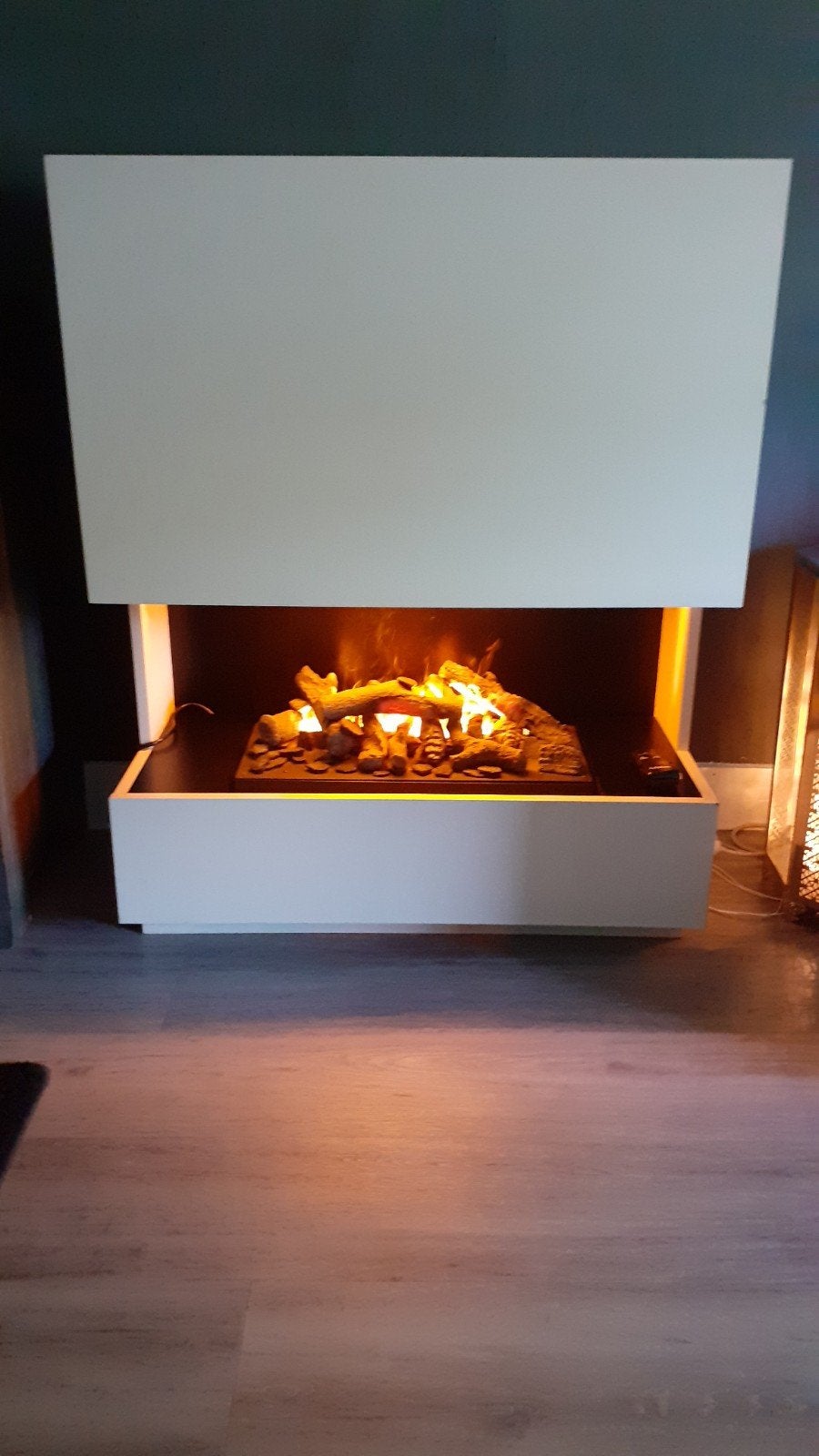 EXCLUSIEVE  SFEERHAARD, Ophalen, Zo goed als nieuw, Vrijstaande haard, Elektrische haard