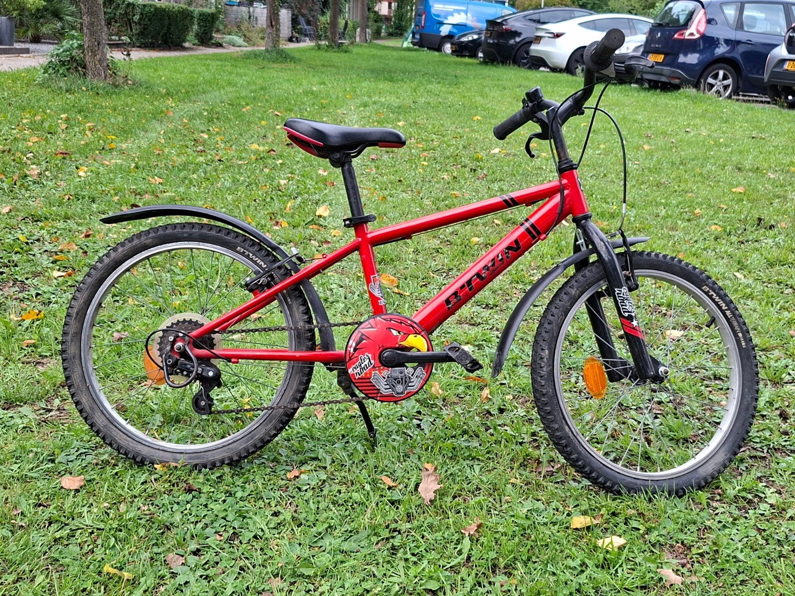 B'Twin Racingboy 320 20 inch kinderfiets met 5 versnellingen, Ophalen, Gebruikt, 20 inch of meer, B'Twin