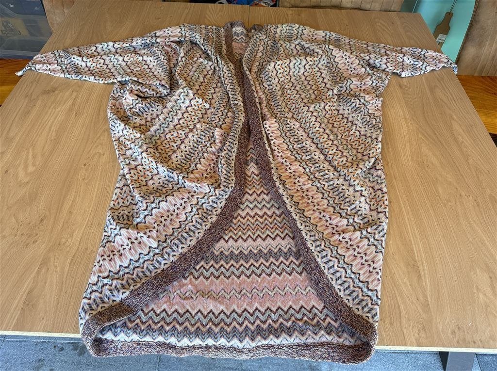 Vintage Missoni Zig Zag Cardigan - Maat 38, Ophalen of Verzenden, Zo goed als nieuw, Maat 38/40 (M)