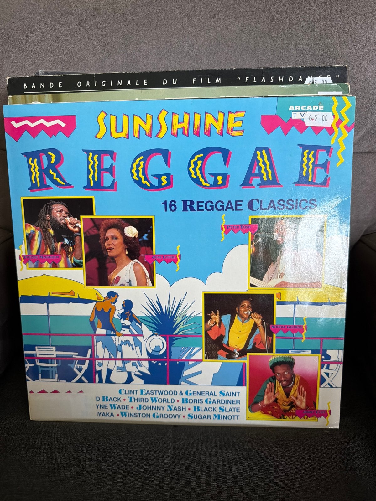 KG.  Sunshine Reggae - 16 Reggae Classics LP, LP, Gebruikt, Overige genres, Ophalen of Verzenden