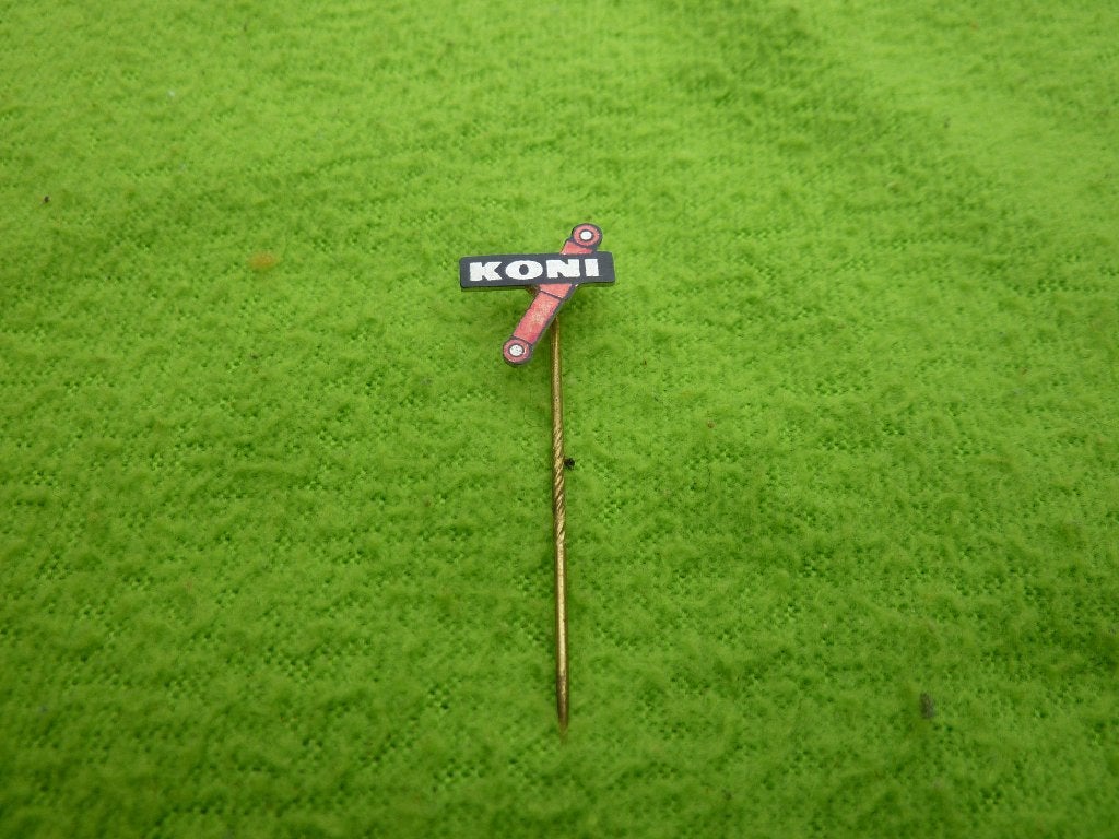 Vintage Koni Speldje - Zeldzaam Verzamelaarsitem, Verzamelen, Ophalen of Verzenden, Gebruikt, Merk, Speldje of Pin