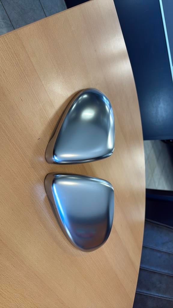 Originele Volkswagen Golf 7 R chromen spiegelkappen, Ophalen of Verzenden, Nieuw, Volkswagen