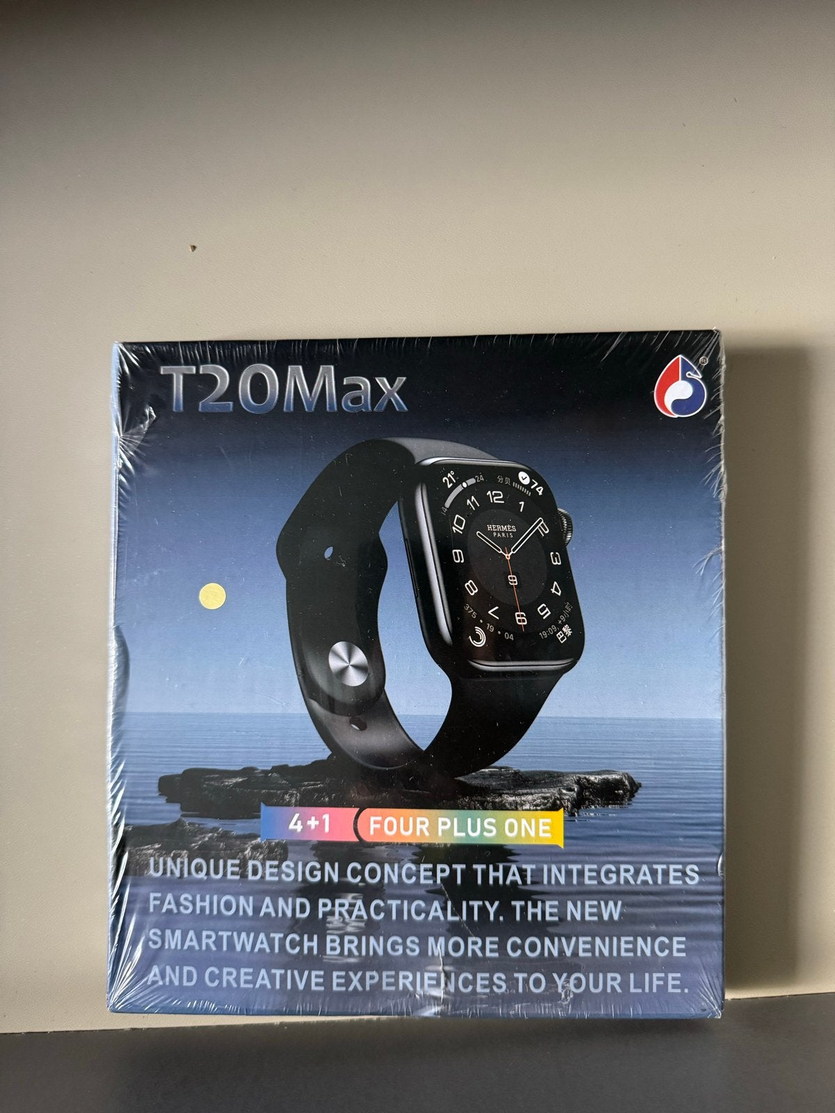 T20Max Smartwatch - Nieuw in doos, Ophalen of Verzenden, Hartslag, Nieuw, Zwart