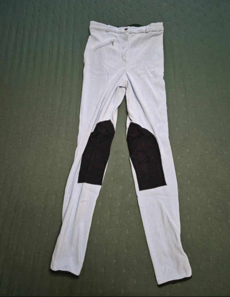 Paardrijbroek Global, Dieren en Toebehoren, Blauw, Zo goed als nieuw, Met stretch, Dames