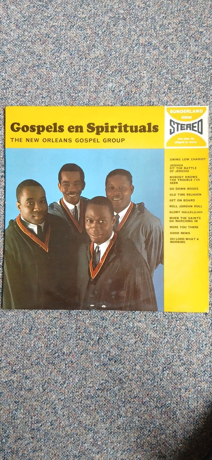 Gospels en Spirituals - The New Orleans Gospel Group LP, Ophalen, Gebruikt, 12 inch, Overige genres