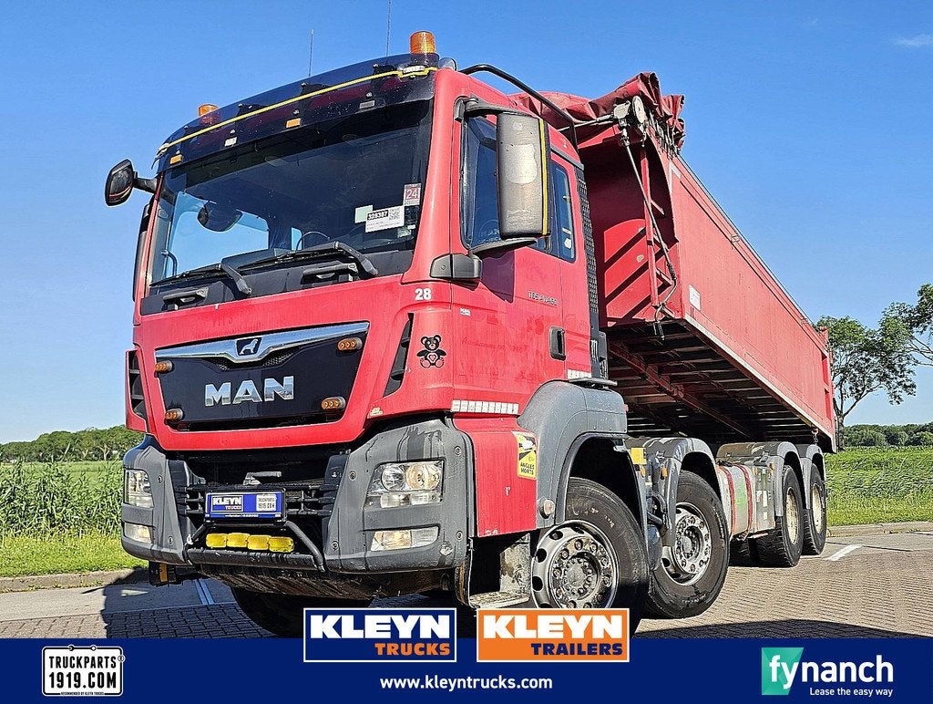 M.A.N. 41.460 TGS steel kipper, Auto's, Automaat, 460 pk, Euro 6, MAN