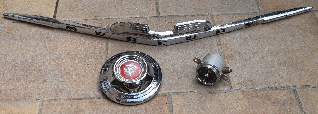 3 MERCURY oldtimer auto onderdelen USA, Auto diversen, Ophalen of Verzenden