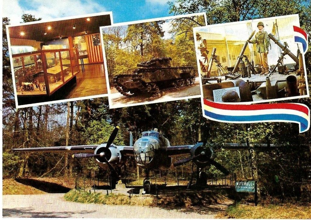 TW145 Overloon Oorlogsmuseum rest. De Riet Beukema eig., Verzenden, 1960 tot 1980, Gelopen, Noord-Brabant