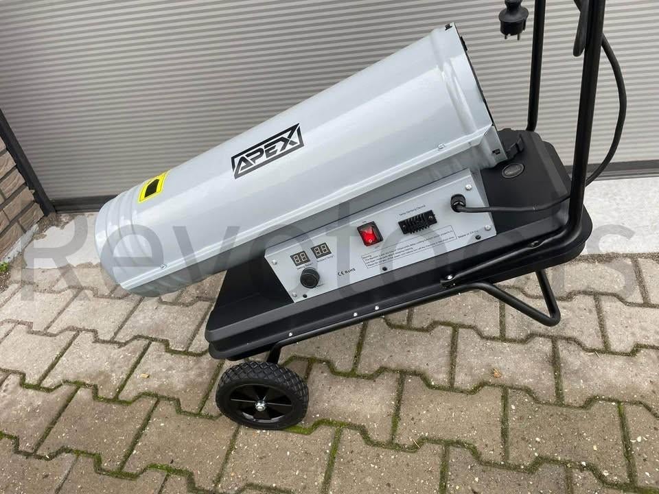 Nieuwe APEX diesel heteluchtkanon, 30 tot 80 cm, Sexmetelexenapex, Kachel, Ophalen of Verzenden