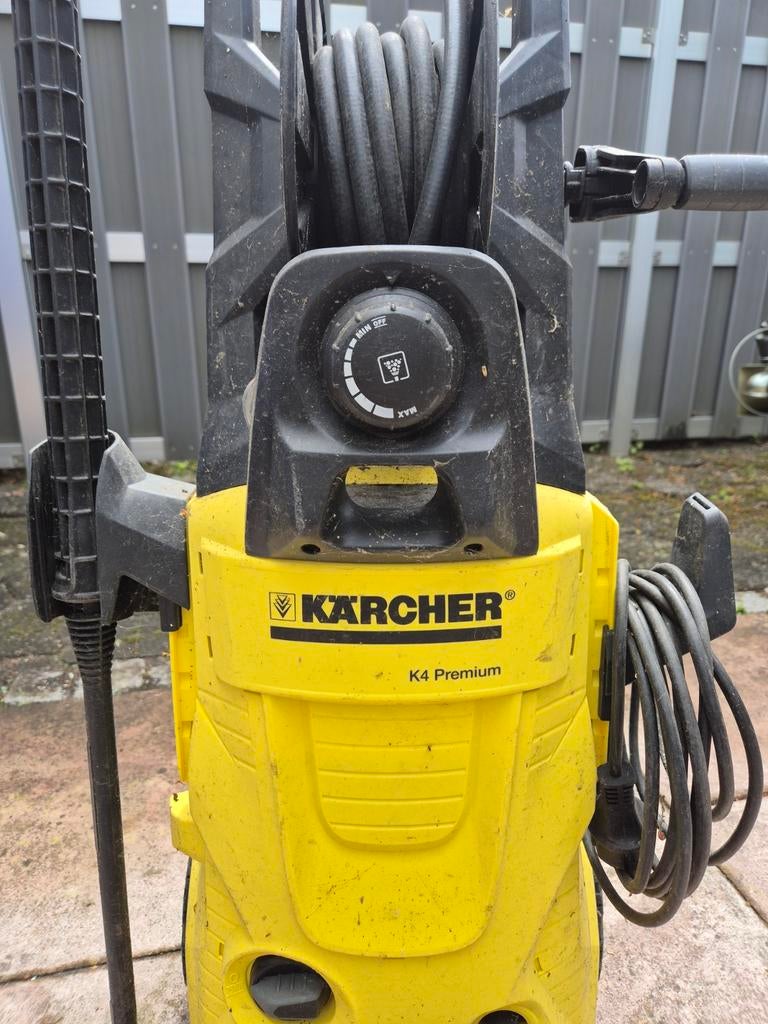 Karcher K4 Premium Terrasborstel - Krachtige Reiniging, Ophalen, Gebruikt, Elektrisch, Karcher