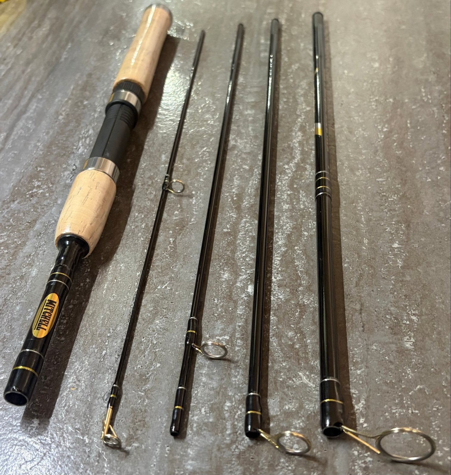 Mitchell 308X Travel Combo - Nieuwstaat Reishengel & Molen, Ophalen, Nieuw, Complete hengel