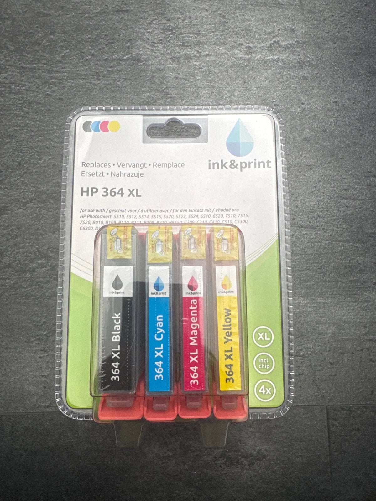 HP 364 XL Inkt & Print Cartridges (4x) - Nieuw, Computers en Software, Printerbenodigdheden, Ophalen, Nieuw, Cartridge