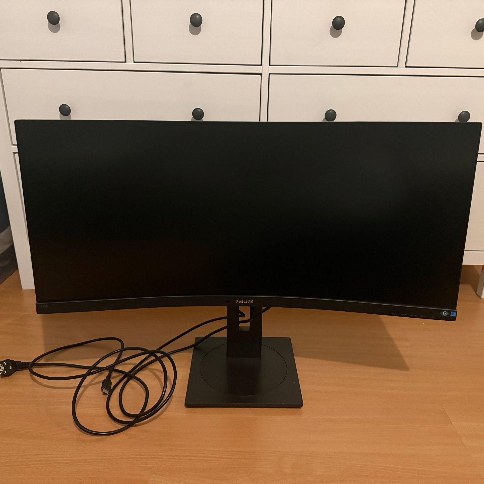 Philips 34 inch Curved Ultrawide Monitor 345B1C/00, Computers en Software, Monitoren, Curved, VA, Zo goed als nieuw, 61 t/m 100 Hz
