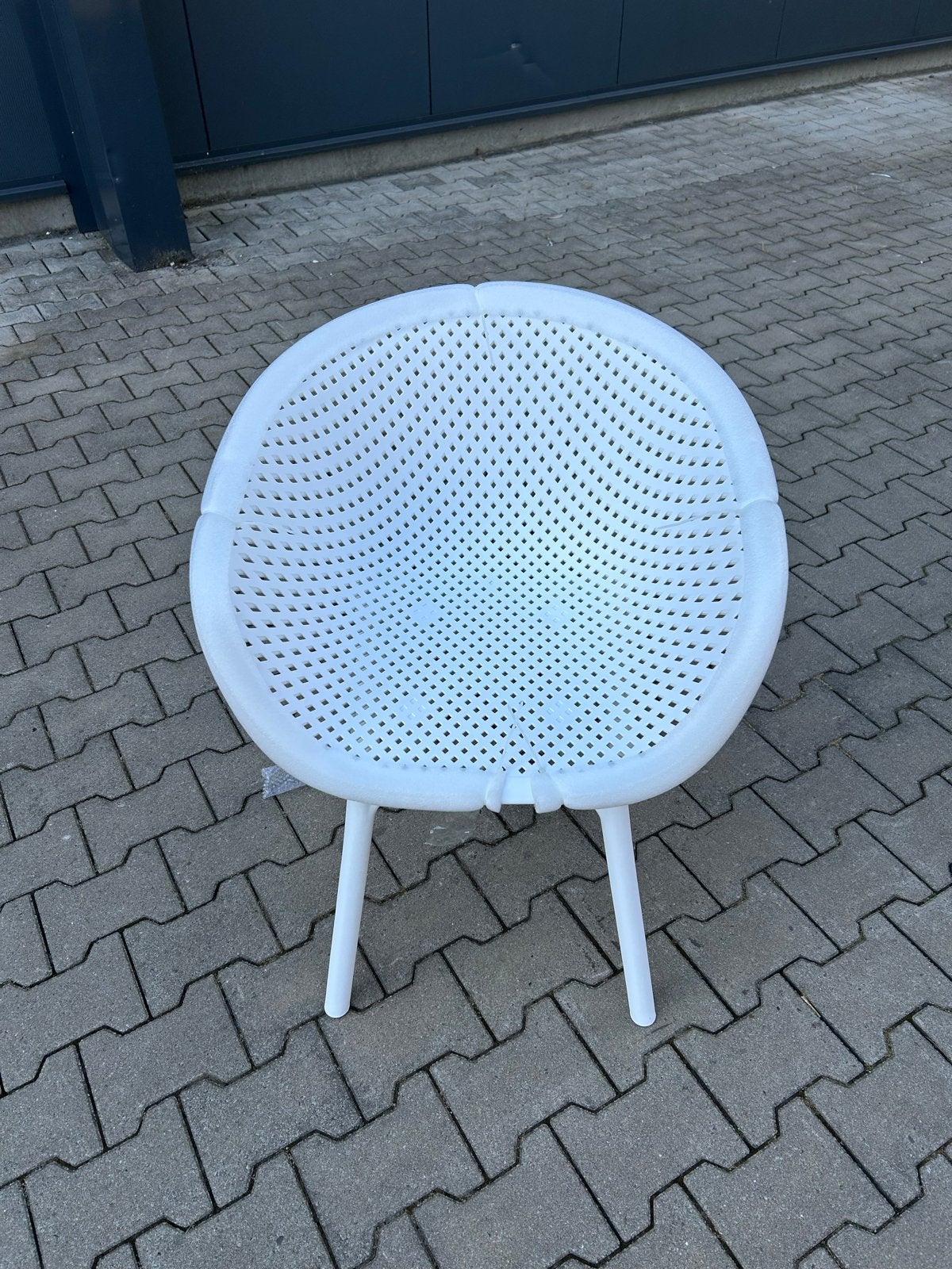 Nieuwe kunststof stoelen - set van 4, Kunststof, Wit, Nieuw, Ophalen of Verzenden