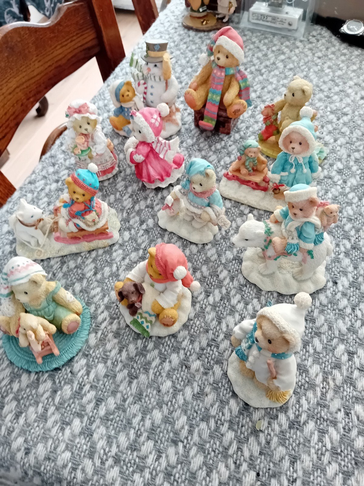 cherished teddies kerst Beeldjes, Verzamelen, Ophalen of Verzenden, Zo goed als nieuw, Beeldje, Cherished Teddies