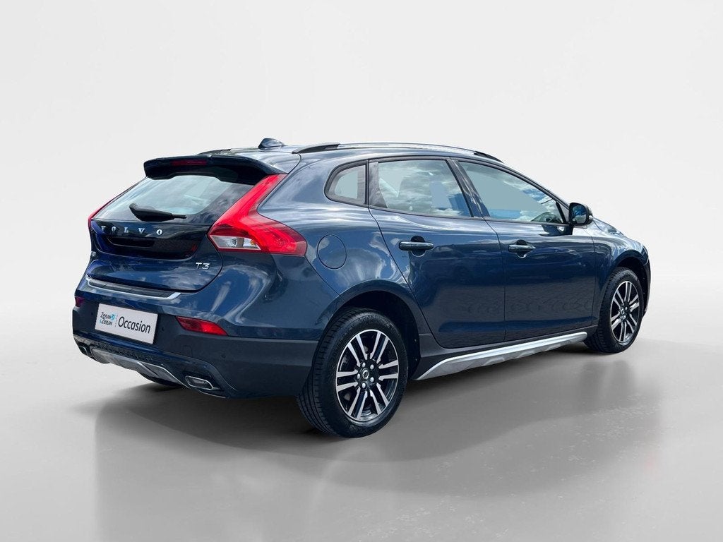 Volvo V40 Cross Country 1.5 T3 Nordic+ |Automaat| Panoramada, 12 maanden, Euro 6, Blauw, Leder en Stof