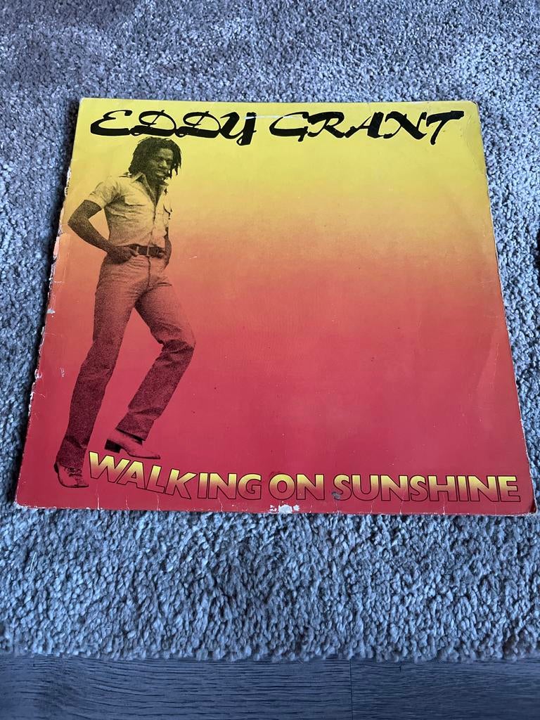 Eddy Grant - Walking on Sunshine (Vinyl LP), Ophalen of Verzenden, 1970 - 1979, Gebruikt, 12 inch