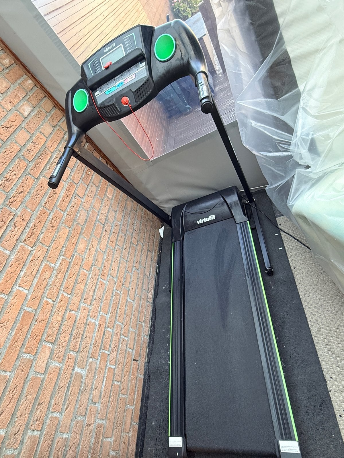 VirtuFit TR-100 Loopband - Compact en Krachtig, Sport en Fitness, Fitnessapparatuur, Ophalen, Zo goed als nieuw, Metaal, Loopband
