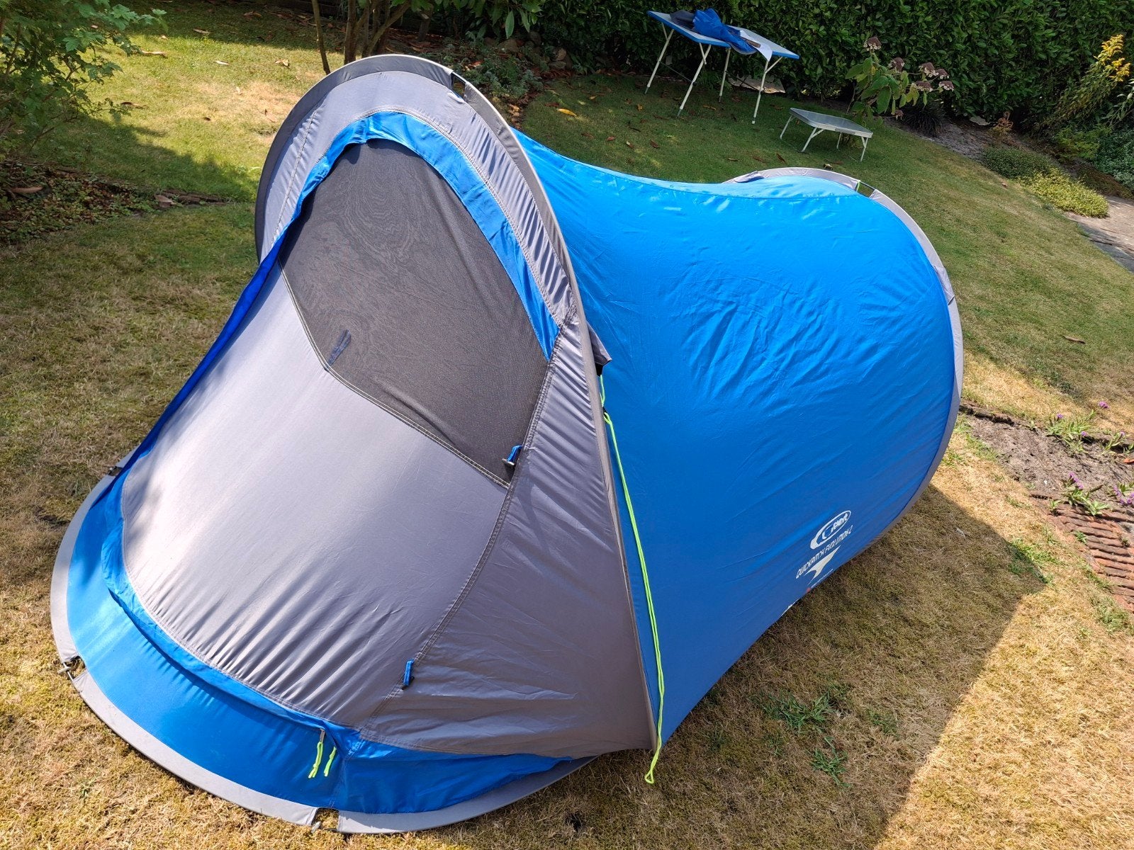 pop-up tent, Ophalen, Tot en met 2