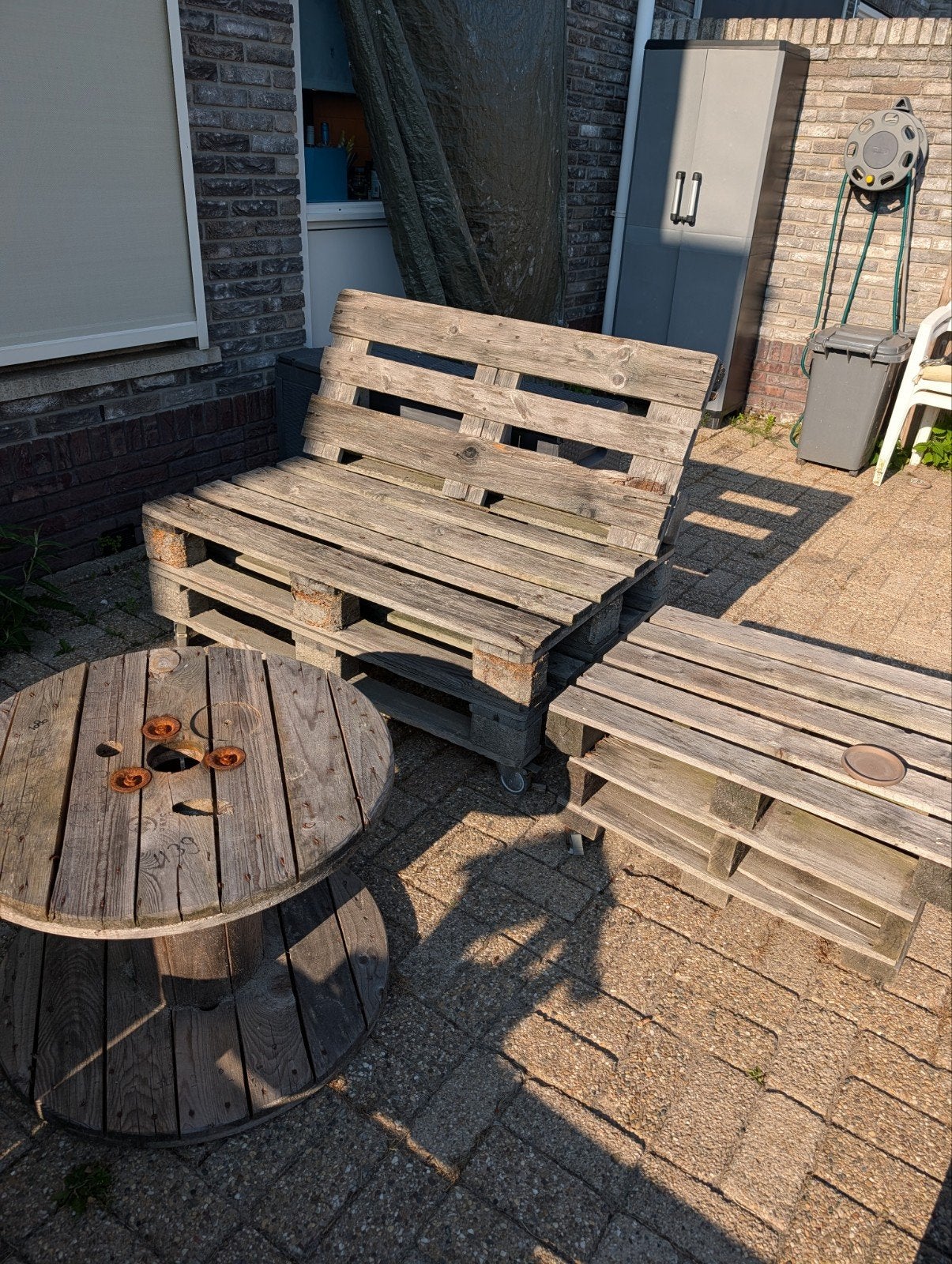 GRATIS Pallet banken, Ophalen, Hout