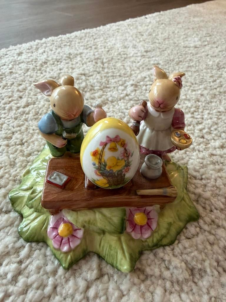 Villeroy Boch Pasen Bunny Family werkbank, Diversen, Pasen, Ophalen of Verzenden, Zo goed als nieuw