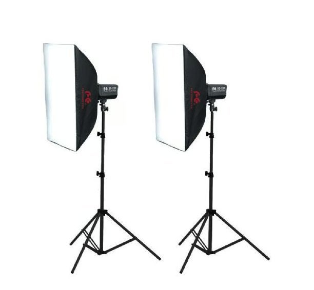 Falcon Eyes SS-250D Studioflitser Set - Zo goed als nieuw, Ophalen of Verzenden, Zo goed als nieuw, Draadloos, Falcon Eyes