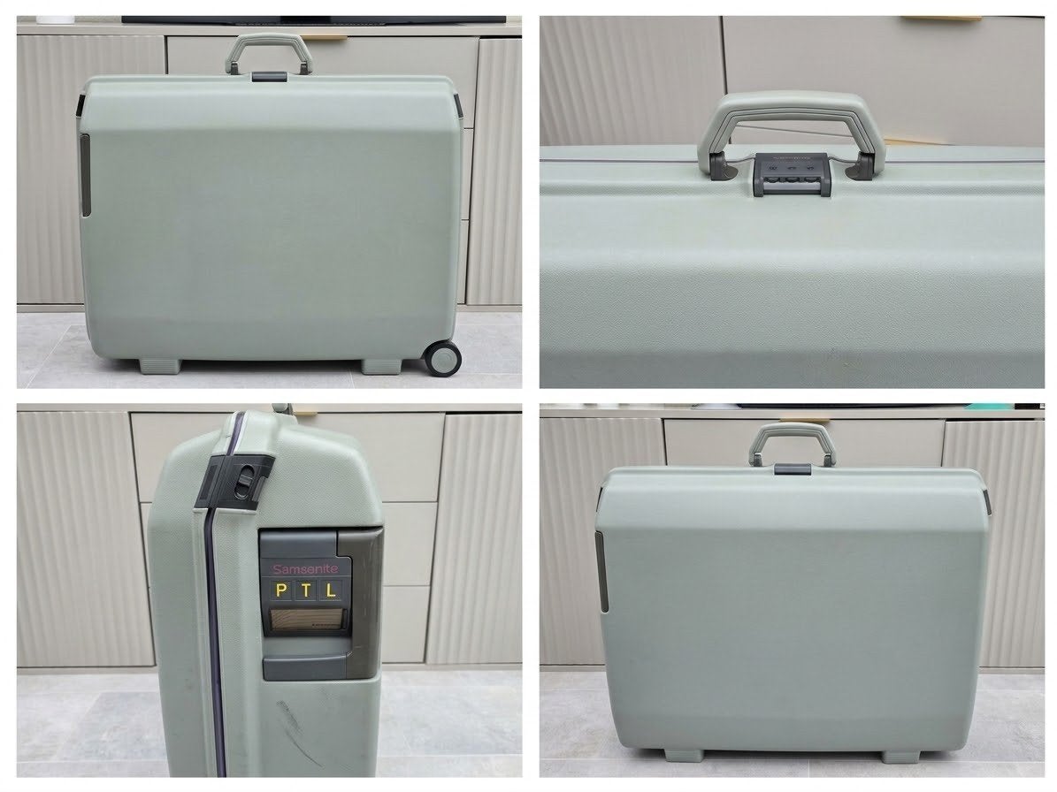 Samsonite Koffer - Oud Model met Lichte Gebruikssporen, Sieraden, Tassen en Uiterlijk, Gebruikt, Hard kunststof, Slot, 45 tot 55 cm