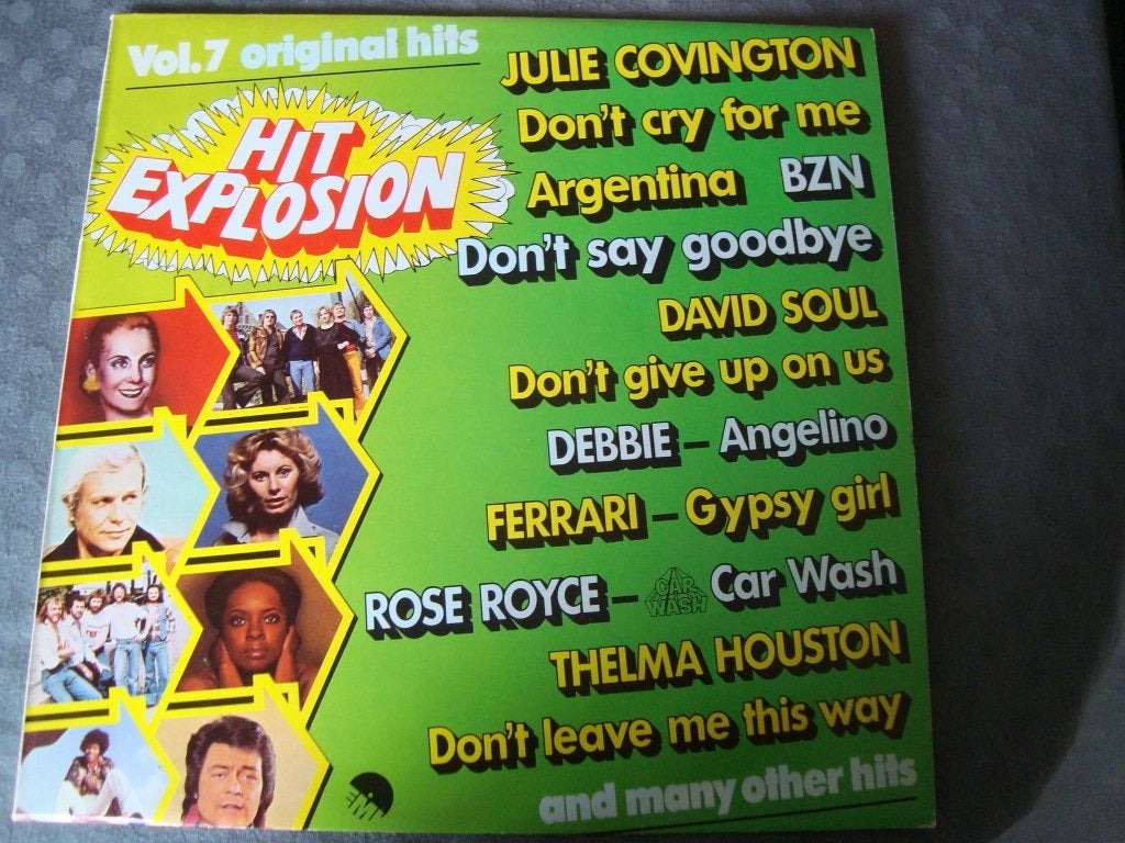 Vol. 7 Original hits , hits explosion, Ophalen of Verzenden, Zo goed als nieuw, 12 inch