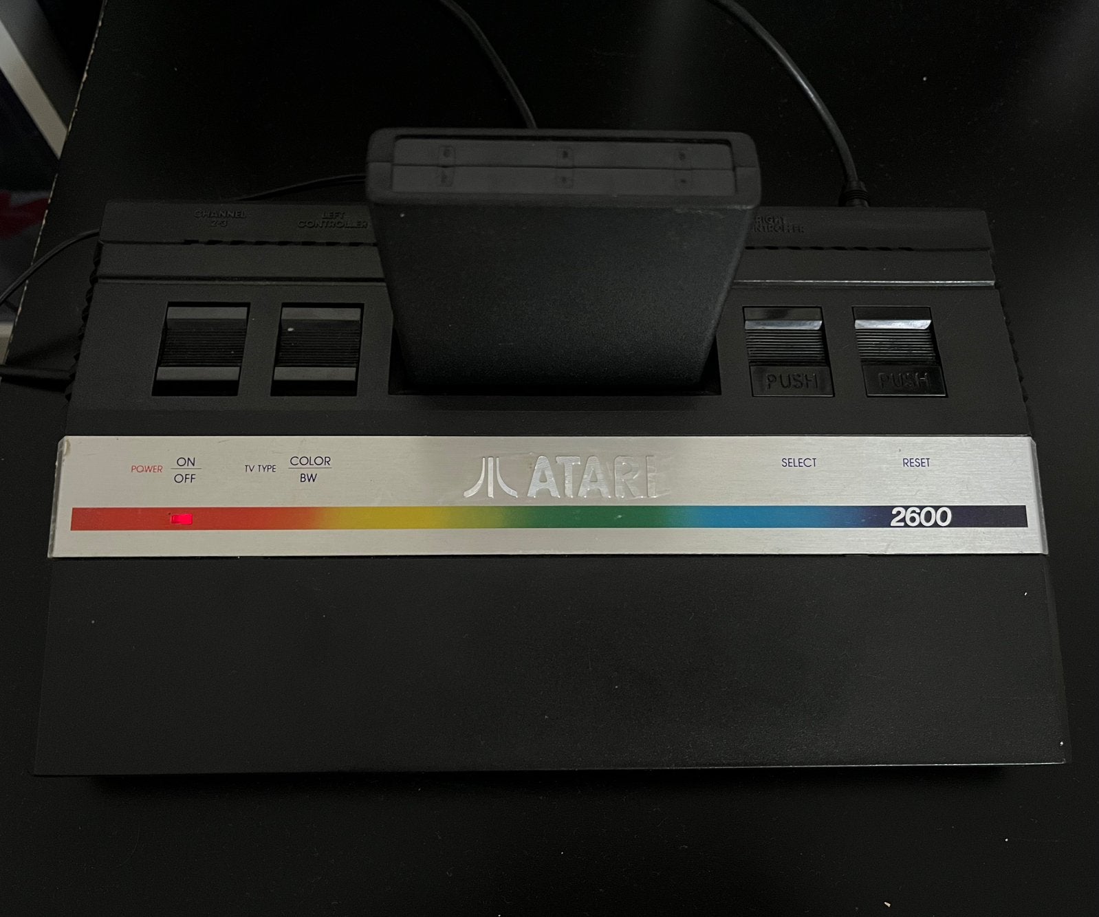 Atari 2600 junior met 32 in 1 game, Ophalen of Verzenden, Zo goed als nieuw, Met 2 controllers, Atari 2600