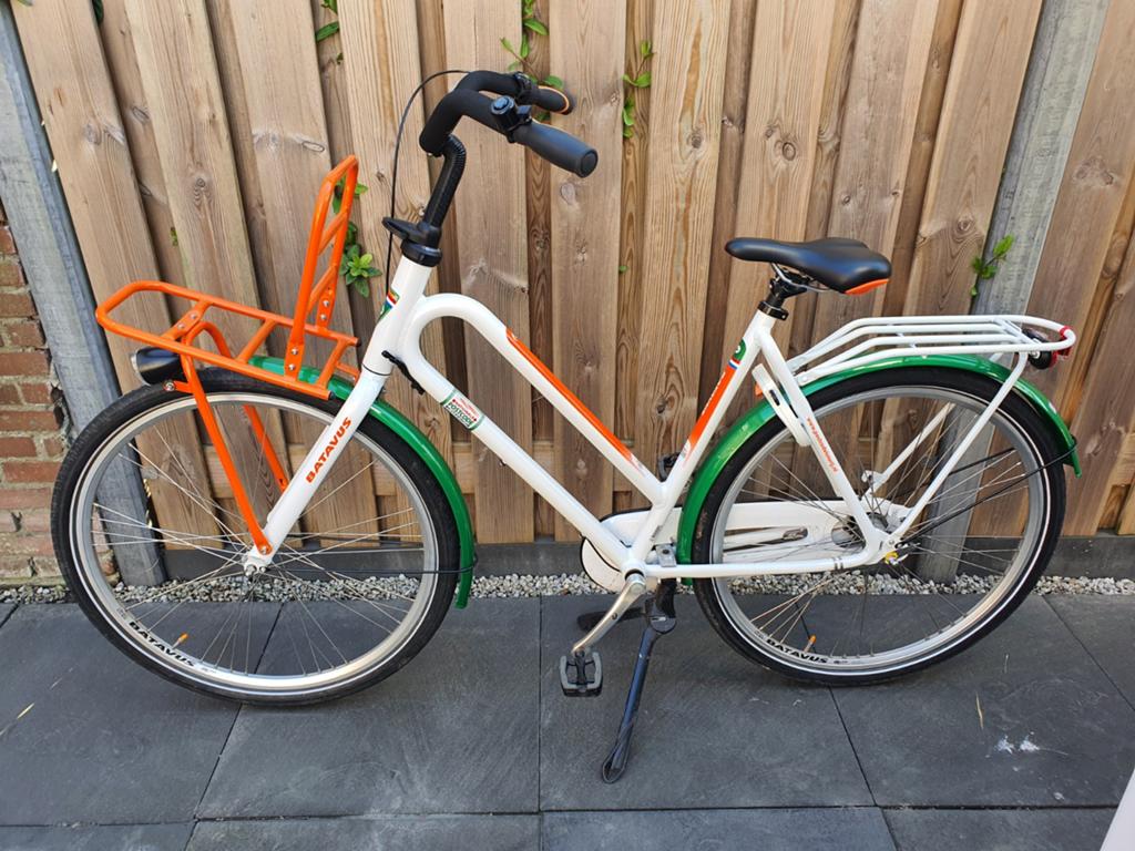 Batavus Postcodeloterij Damesfiets 3 versnellingen, Ophalen, Versnellingen, Batavus, 56 cm of meer